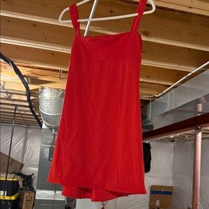 Oh Polly Vibrant Red Mini Dress
